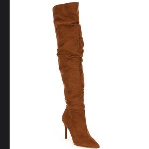 Luxella Suede Over-the-knee boots